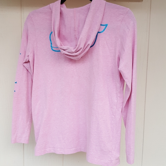 XL [M] 100% COTTON PINK VINEYARD VINES HOODIE TOP - Picture 8 of 13